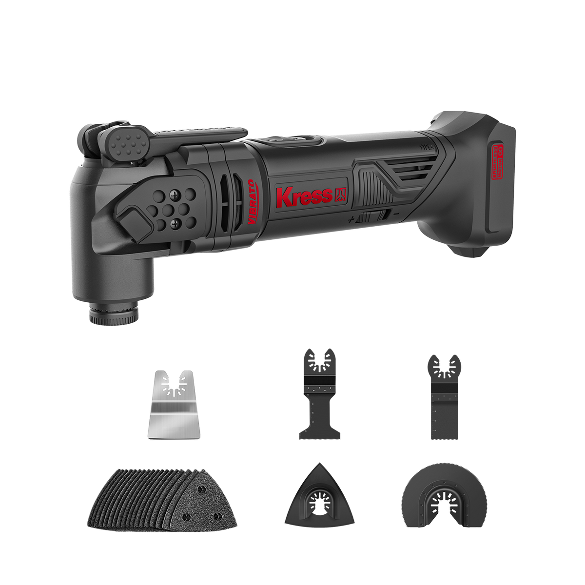 Kress 20 V Akku-Multitool 8.000–18.000 U/min (KUD12)