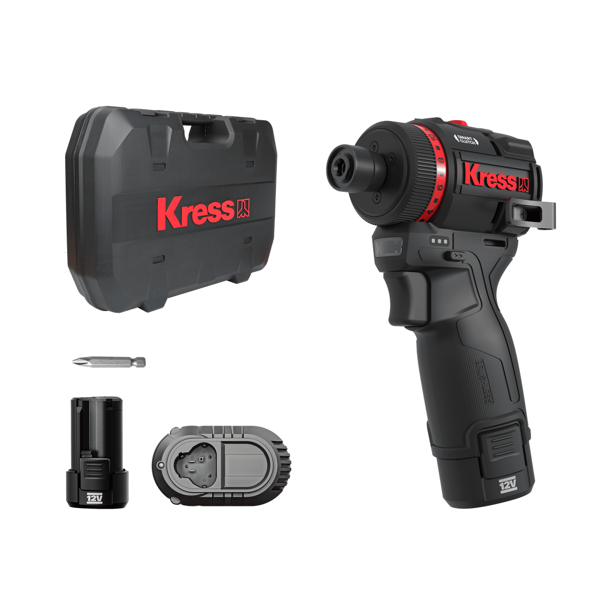 Kress 12 V Akku-Schrauber 1/4" 50 Nm (KH177H)
