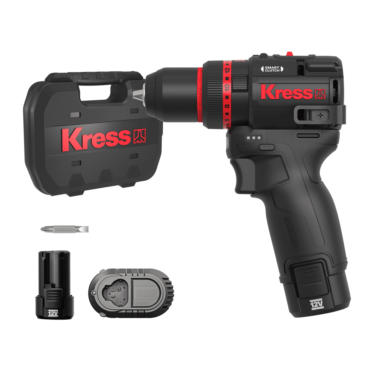 Kress 12 V Akku-Schlagbohrschrauber 50 Nm (KH363)