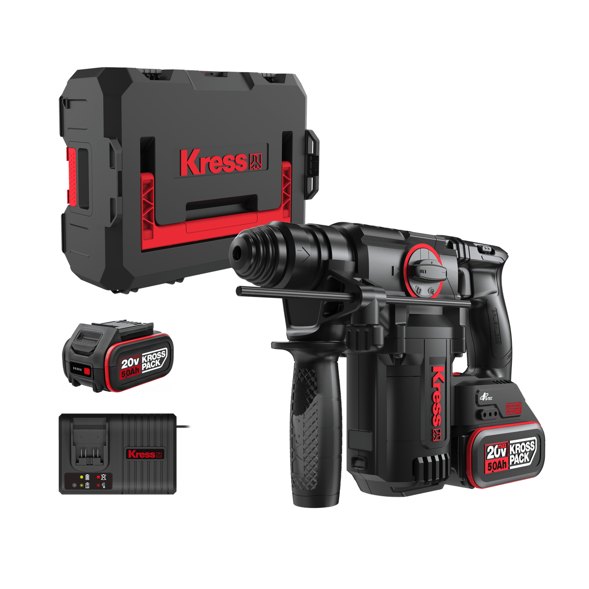 Kress 20 V Akku-Kombihammer SDS-plus 2,5 J (KH382)