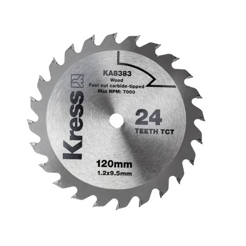 Kress TCT-Sägeblatt 120 mm 24 Zähne (KA8383)