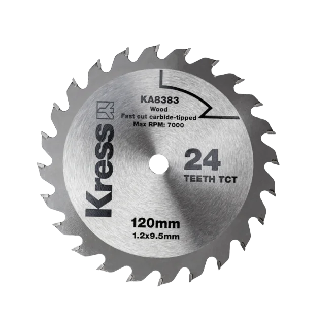 Kress TCT-Sägeblatt 120 mm 24 Zähne (KA8383)