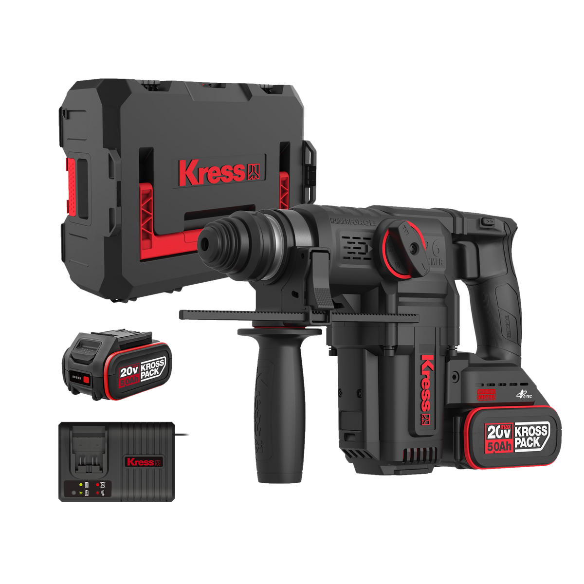 Kress 20 V Akku-Kombihammer SDS-plus 3 J (KH383)