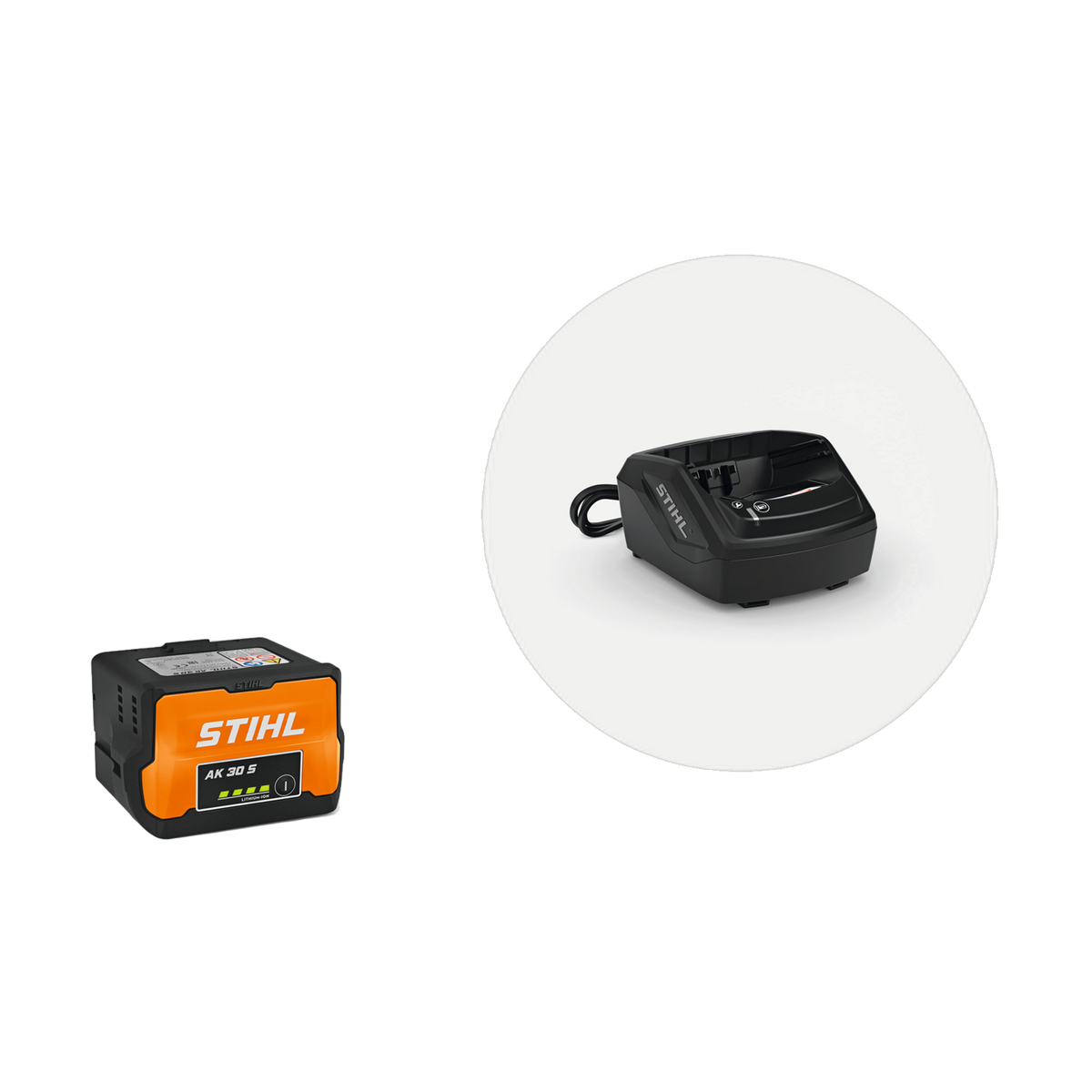 STIHL Starter Set AK 20 (Akku AK 20 + Ladegerät AL 101) – Ansicht 4