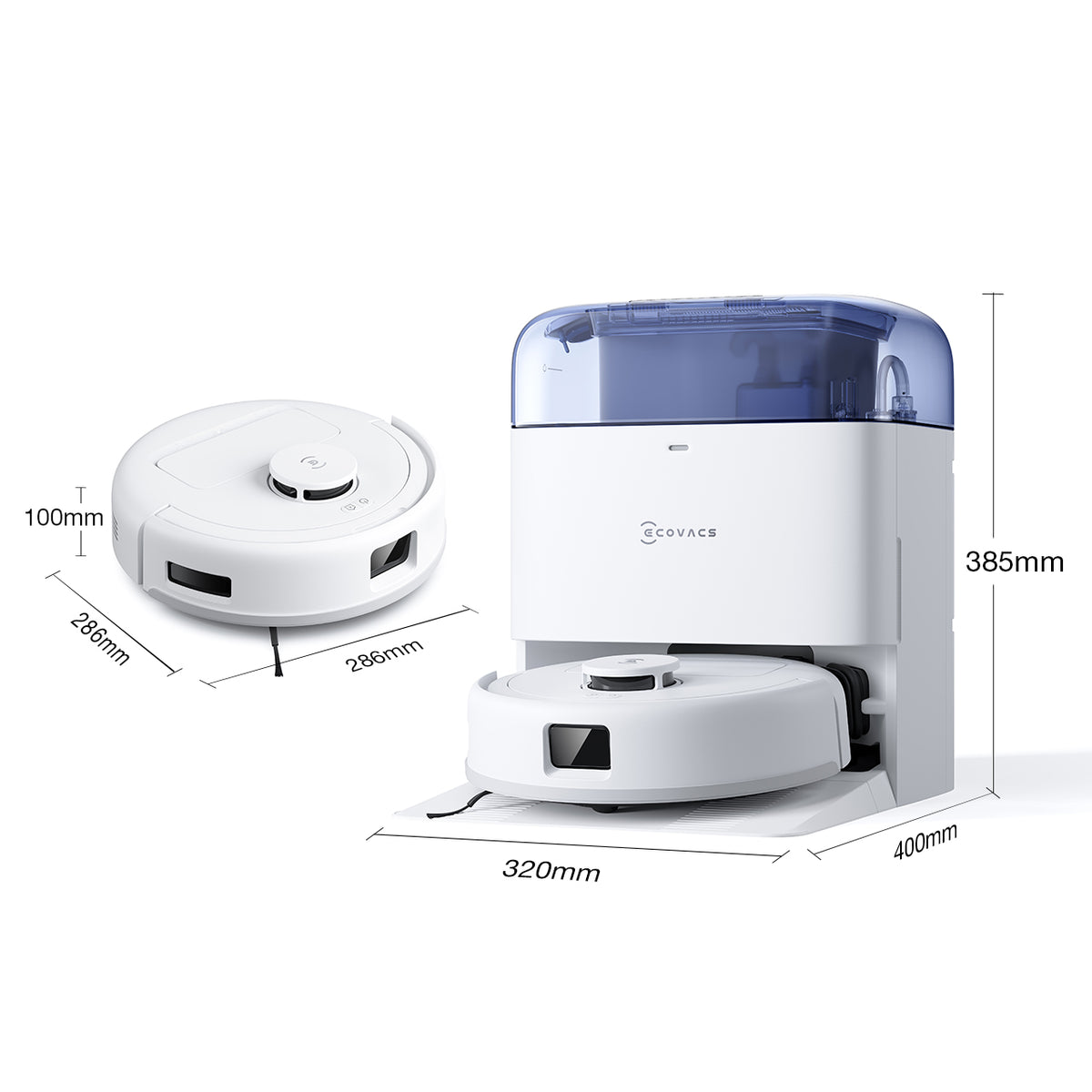 Ecovacs Saugroboter Deebot mini (blau)