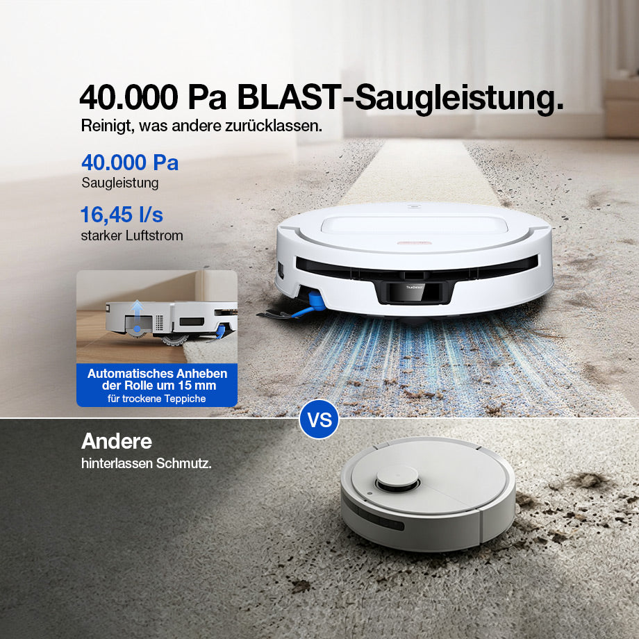 Ecovacs Deebot T90 Max Pro Omni Heißwasser-Wäsche