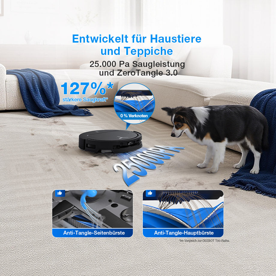 Ecovacs Saugroboter T50 Omni Gen3
