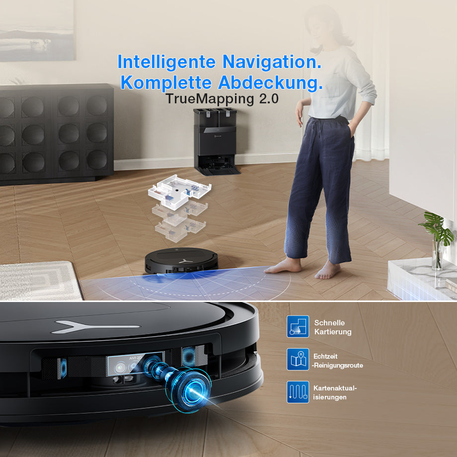 Ecovacs Saugroboter T50 Omni Gen3