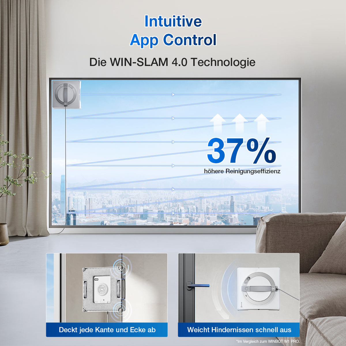 Ecovacs Fensterreiniger W2 Pro