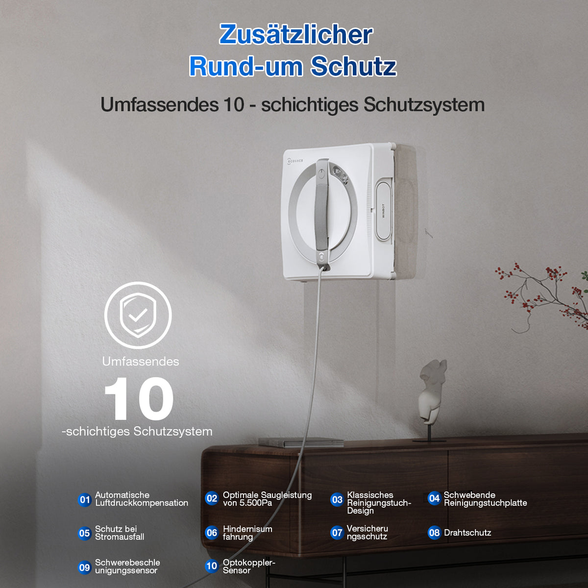 Ecovacs Fensterreiniger W2 Pro