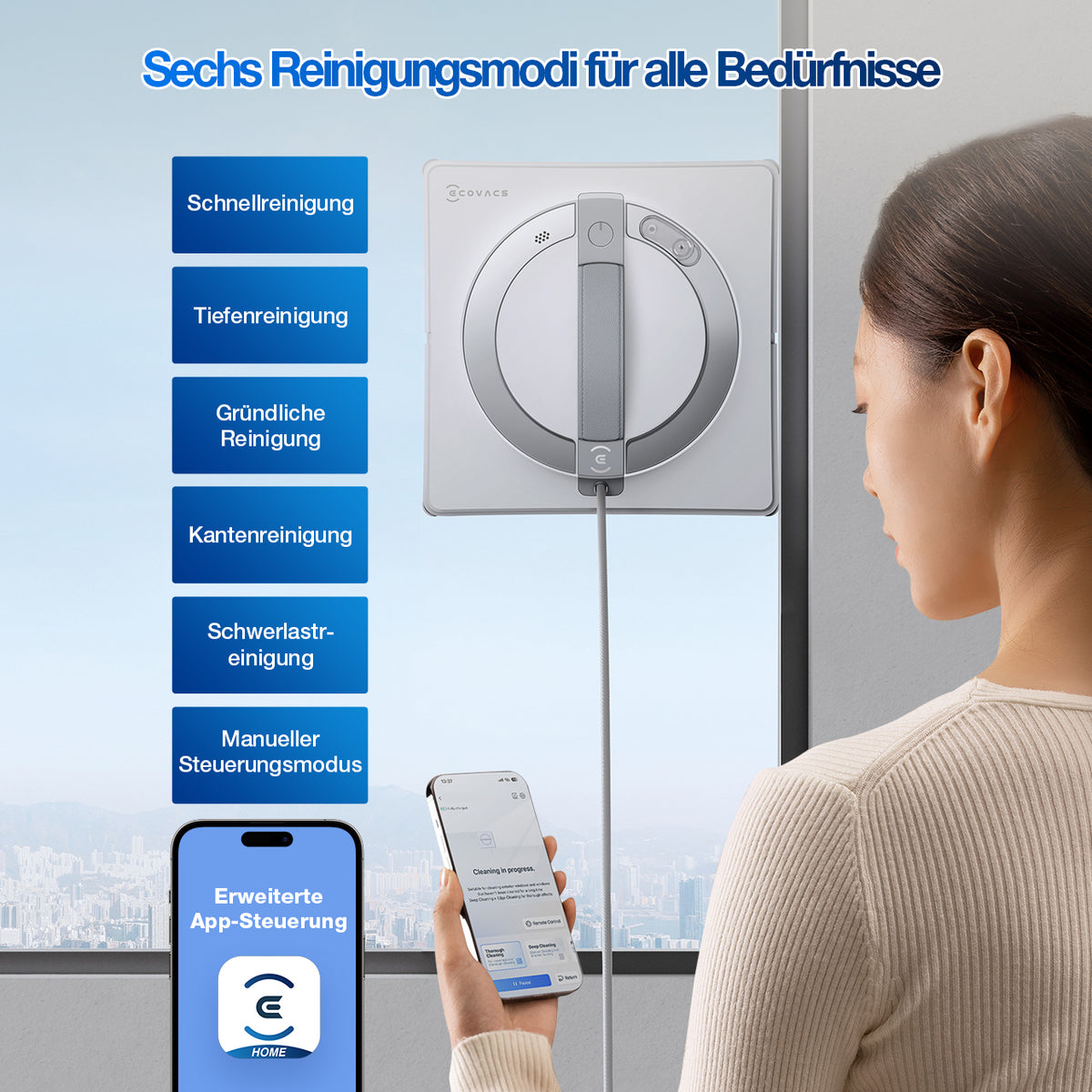 Ecovacs Fensterreiniger W2 Pro