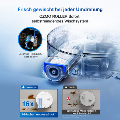 Ecovacs Saugroboter T80 Omni