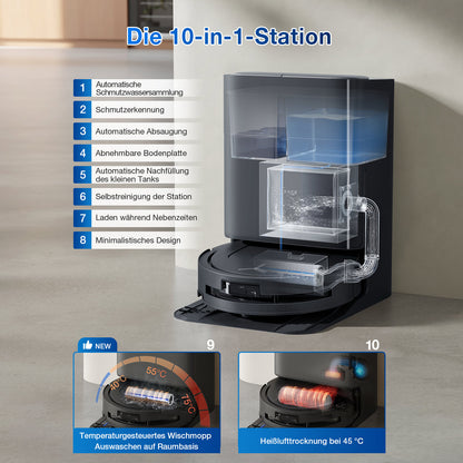 Ecovacs Saugroboter T80 Omni