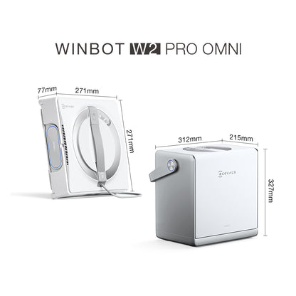 Ecovacs Fensterreiniger W2 Pro Omni