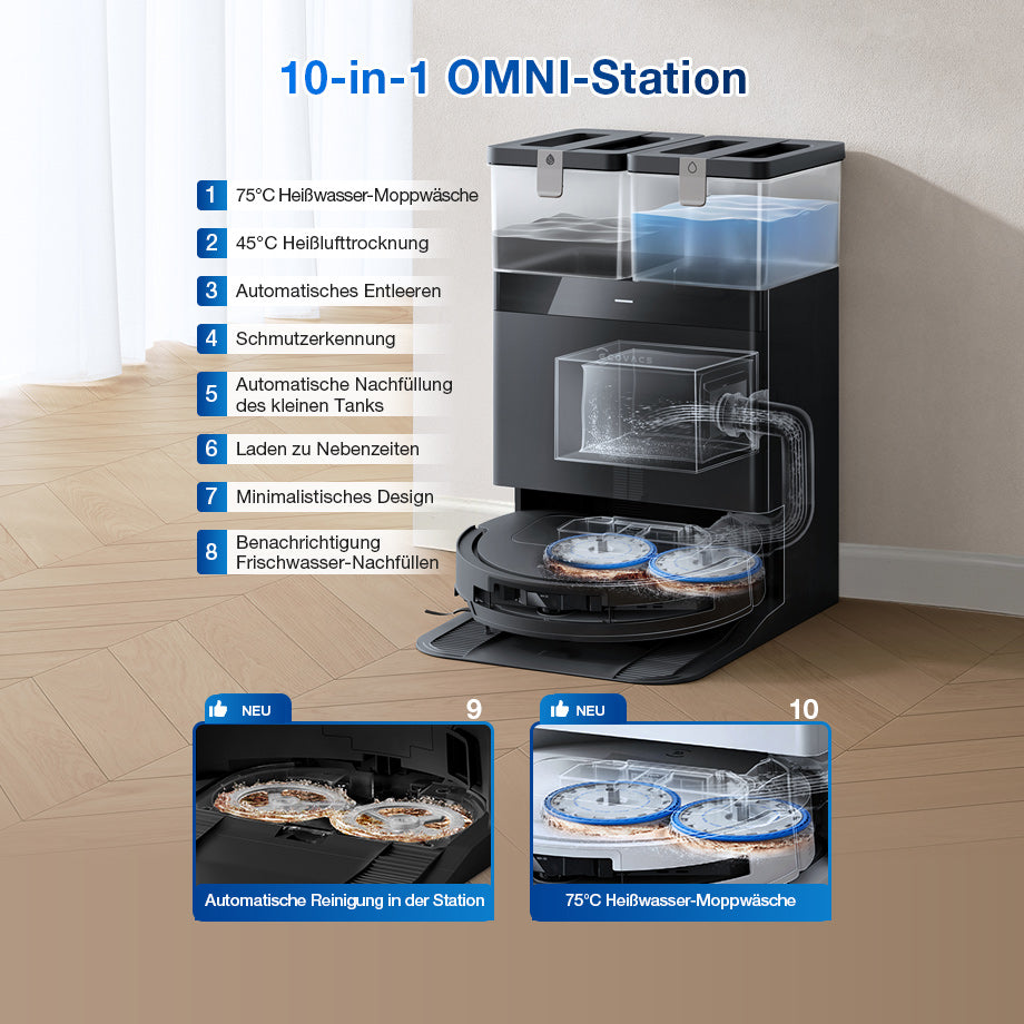Ecovacs Saugroboter T50 Omni Gen2