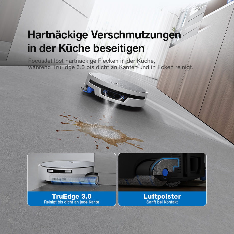 Ecovacs Deebot X12S Pro Omni Saugkraft
