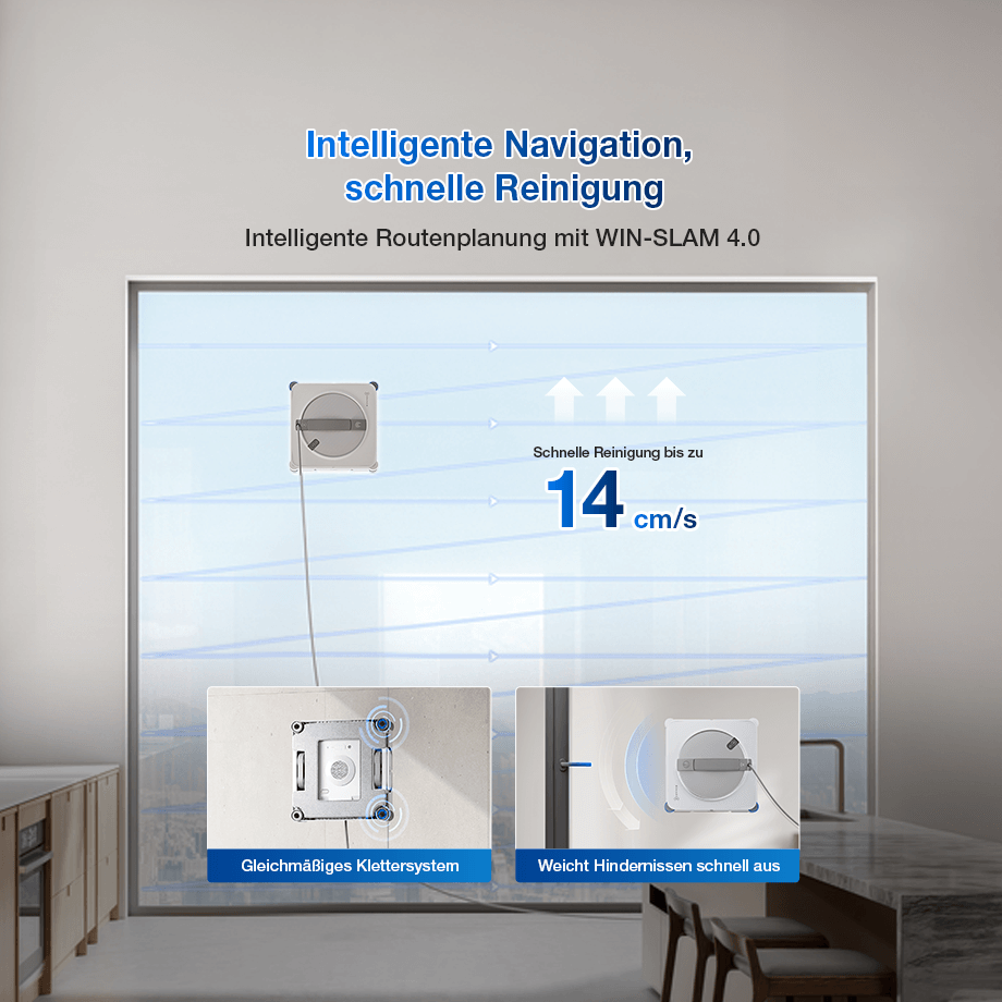 Ecovacs Fensterreiniger W2S