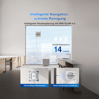 Ecovacs Fensterreiniger W2S Omni