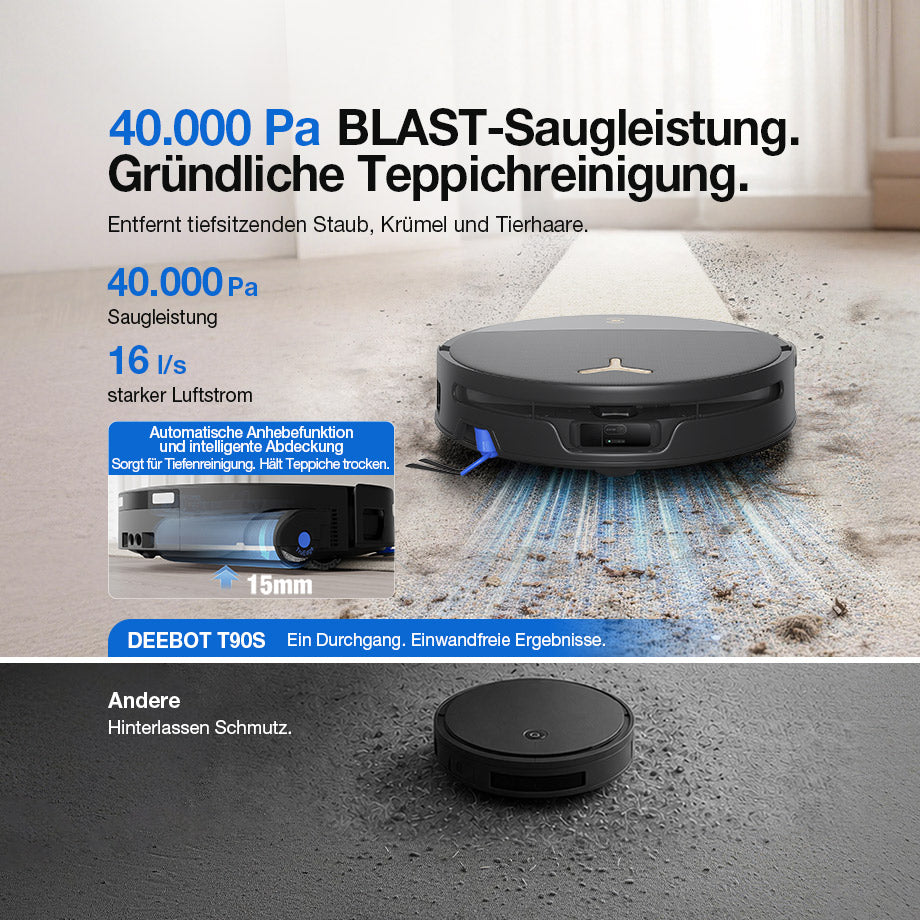 Ecovacs Deebot T90S Pro Omni Wischrolle
