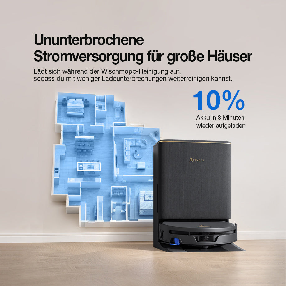 Ecovacs Deebot T90S Pro Omni Kantenreinigung