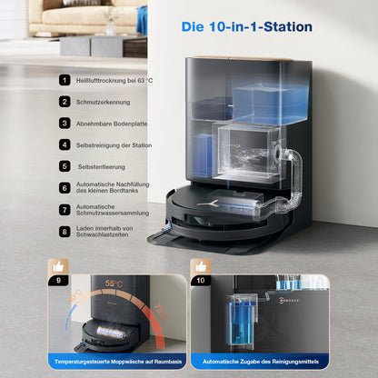 Ecovacs Saugroboter X9 Pro Omni