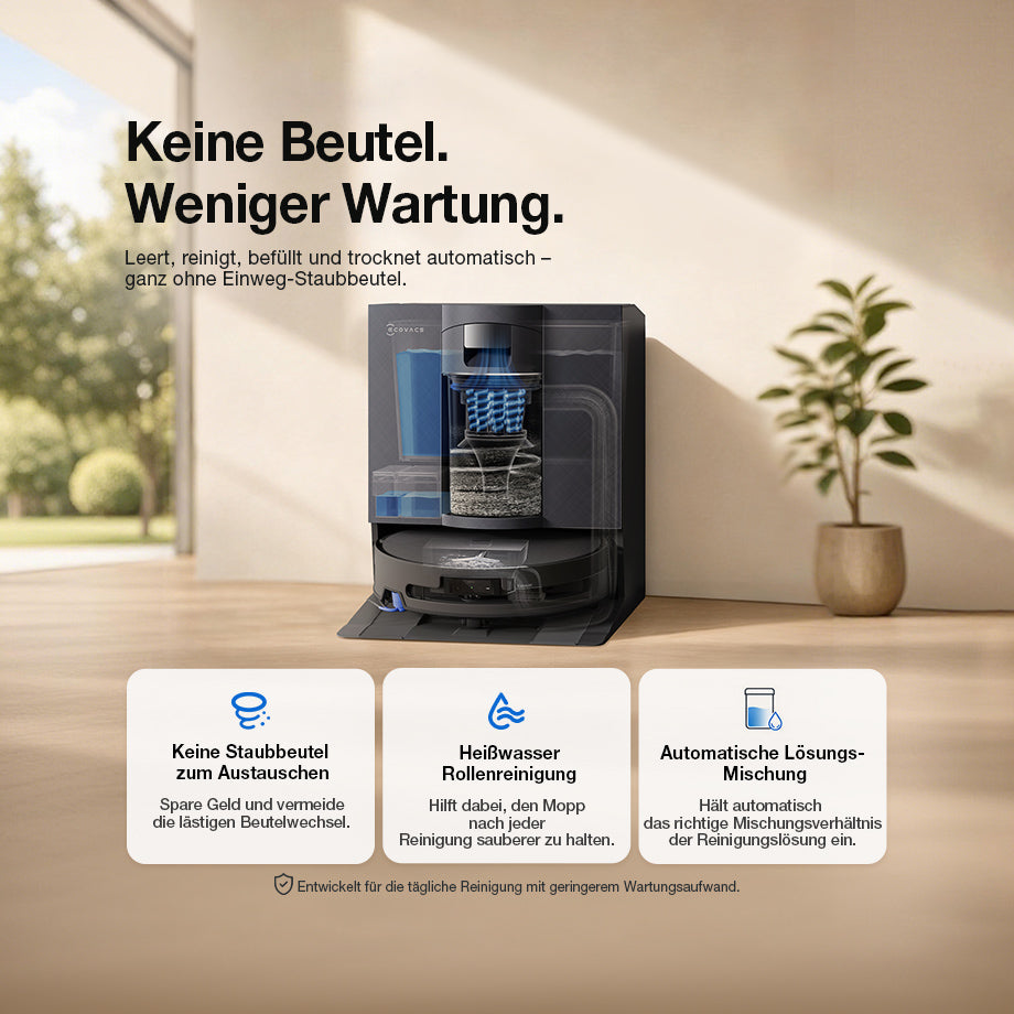 Ecovacs Deebot X11S OmniCyclone Schwellen