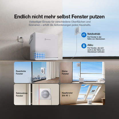 Ecovacs Winbot W2S Pro Omni Kantenreinigung