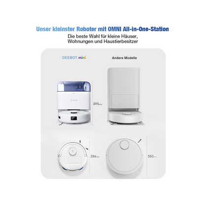 Ecovacs Saugroboter Deebot mini (blau)