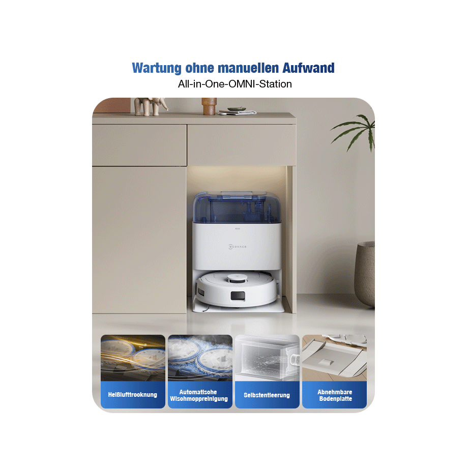 Ecovacs Saugroboter Deebot mini (blau)