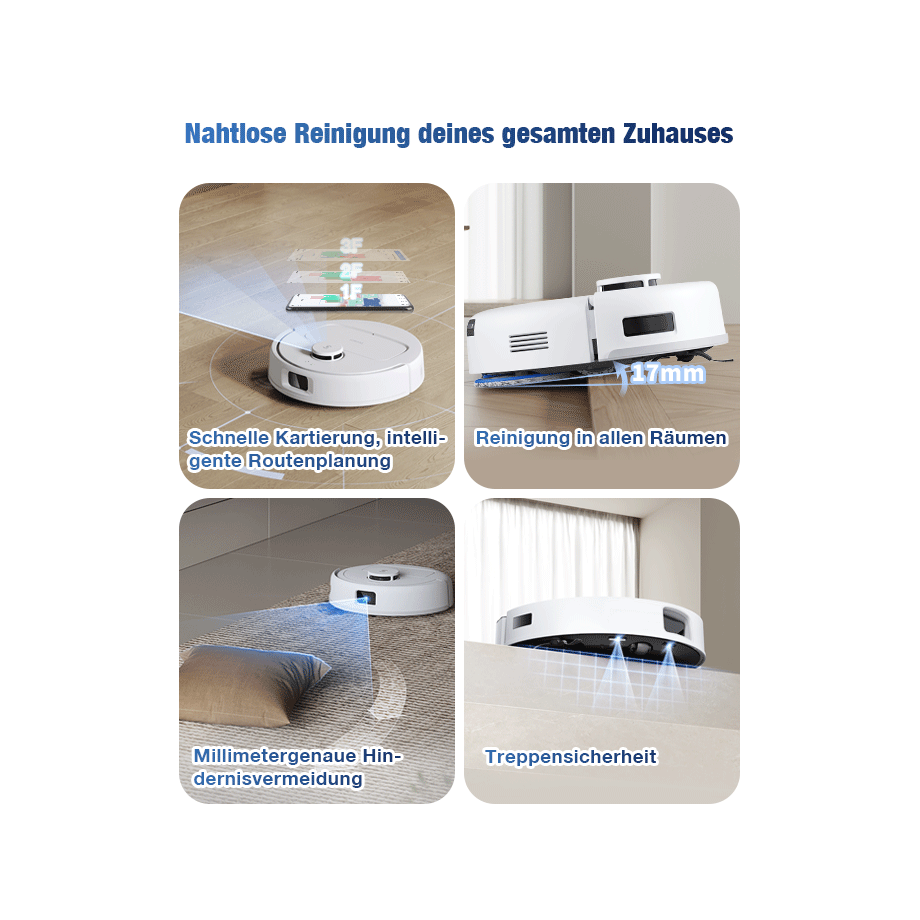 Ecovacs Saugroboter Deebot mini (blau)