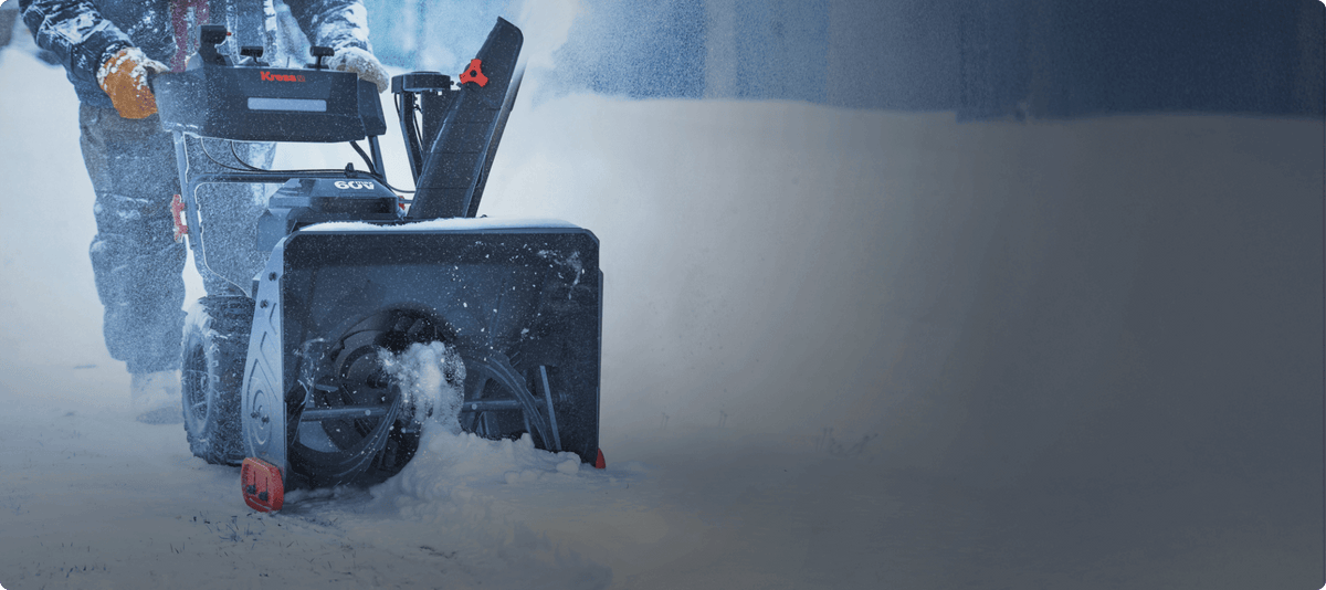 Kress 60 V 61 cm 2-stufige Schneefräse mit Antrieb (KG470)