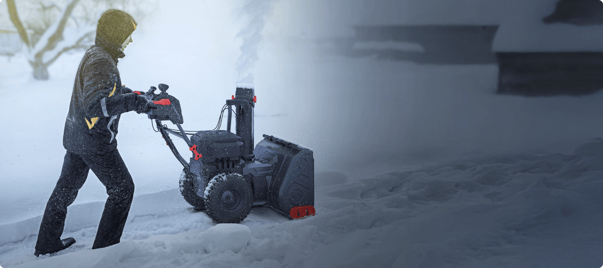 Kress 60 V 61 cm 2-stufige Schneefräse mit Antrieb (KG470)