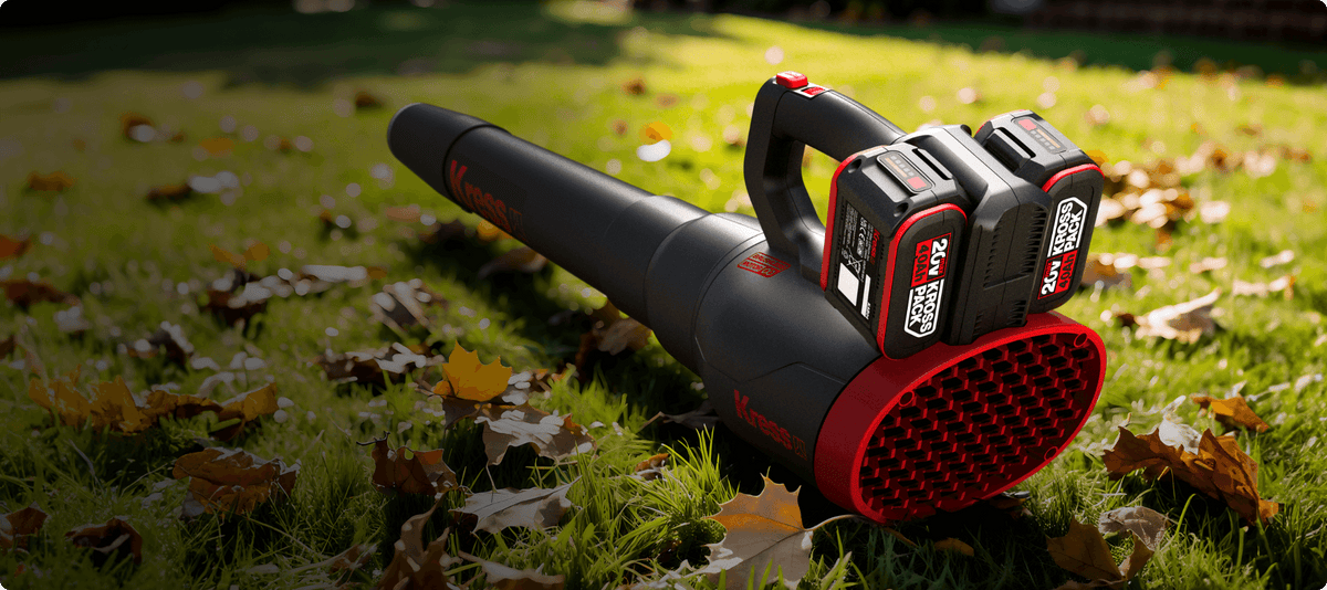 Kress 2×20 V 900 m³/h bürstenloses Laubblasgerät (KG584)