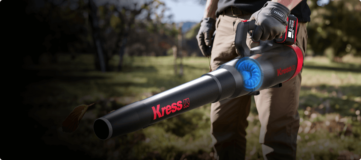 Kress 2×20 V 900 m³/h bürstenloses Laubblasgerät (KG584)