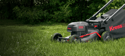 Kress 60 V 46 cm bürstenloser Rasenmäher ohne Antrieb (KG756E)