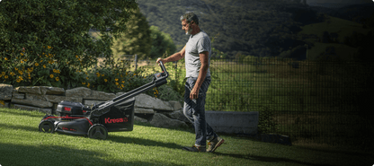 Kress 60 V 51 cm bürstenloser Rasenmäher mit Antrieb (KG760E)