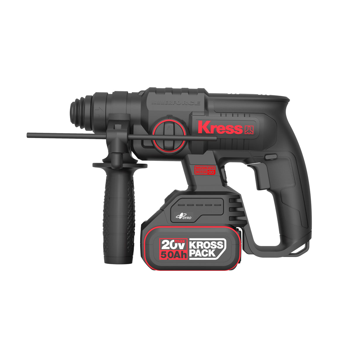 Kress 20 V Akku-Kombihammer SDS-plus 2,0 J (KH381)