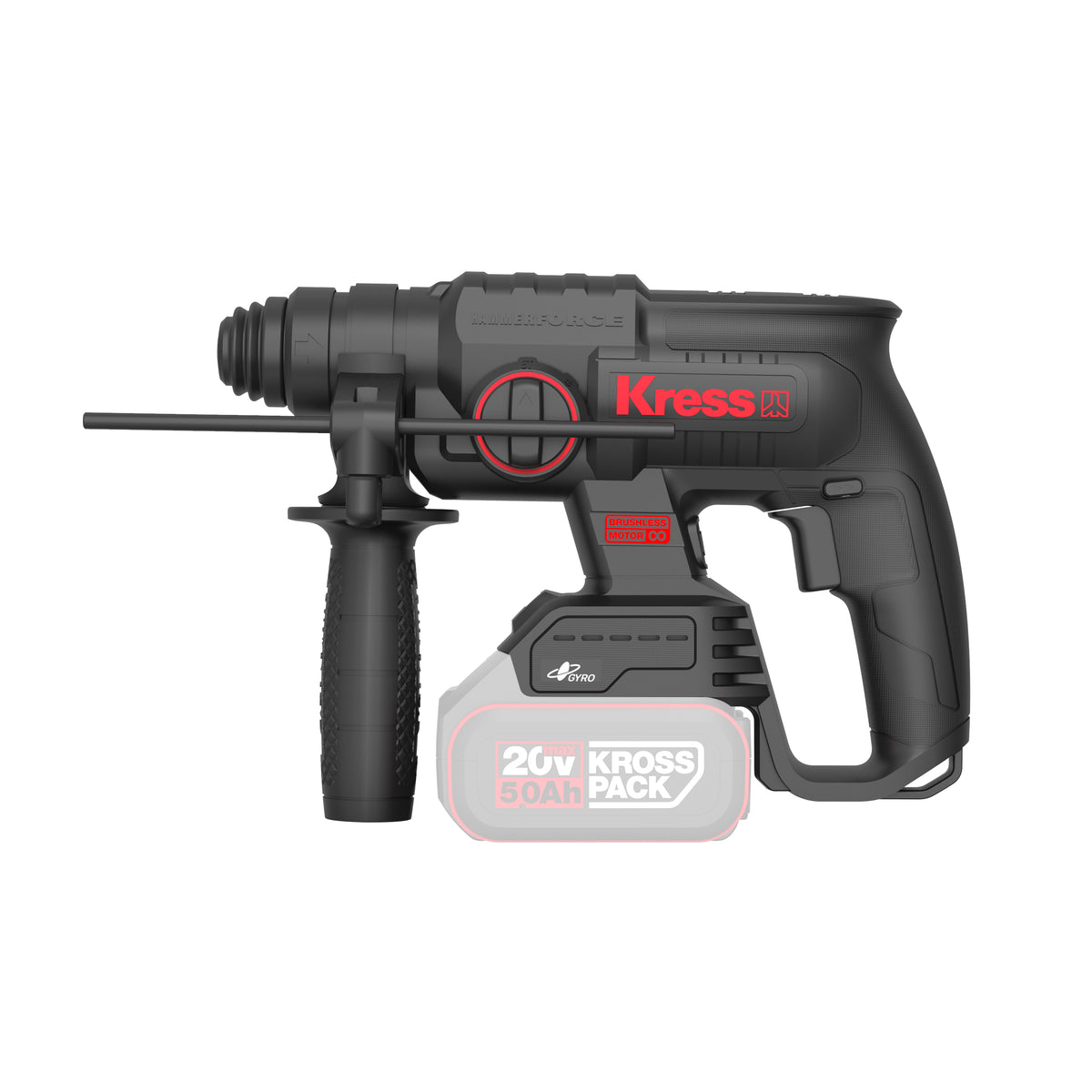 Kress 20 V Akku-Kombihammer SDS-plus 2,0 J (KH381)