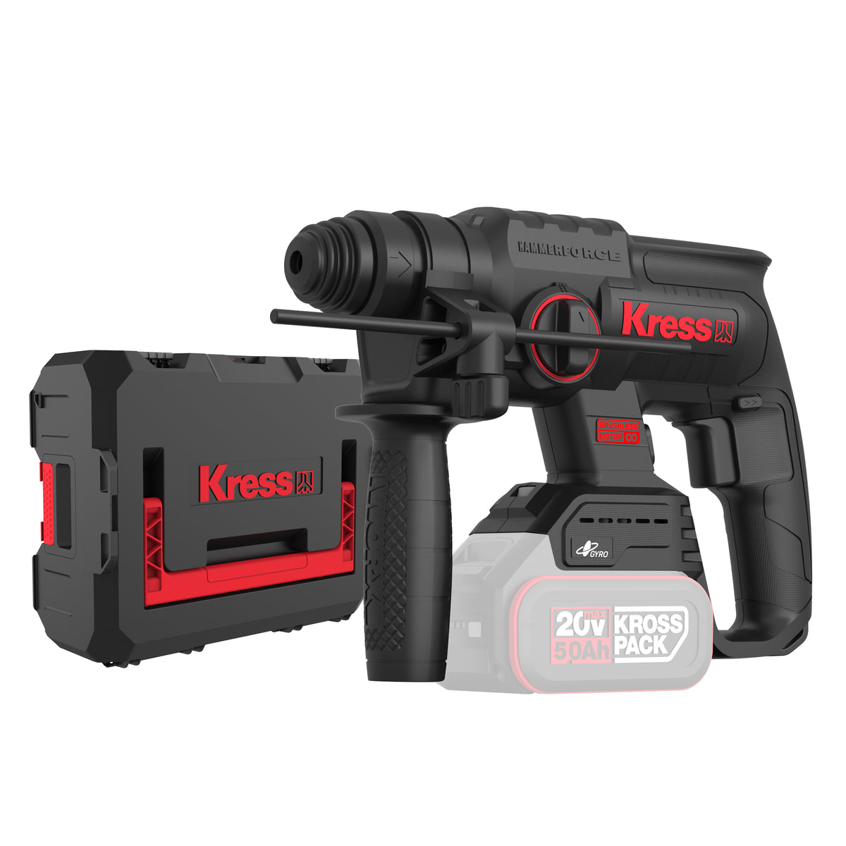 Kress 20 V Akku-Kombihammer SDS-plus 2,0 J (KH381)