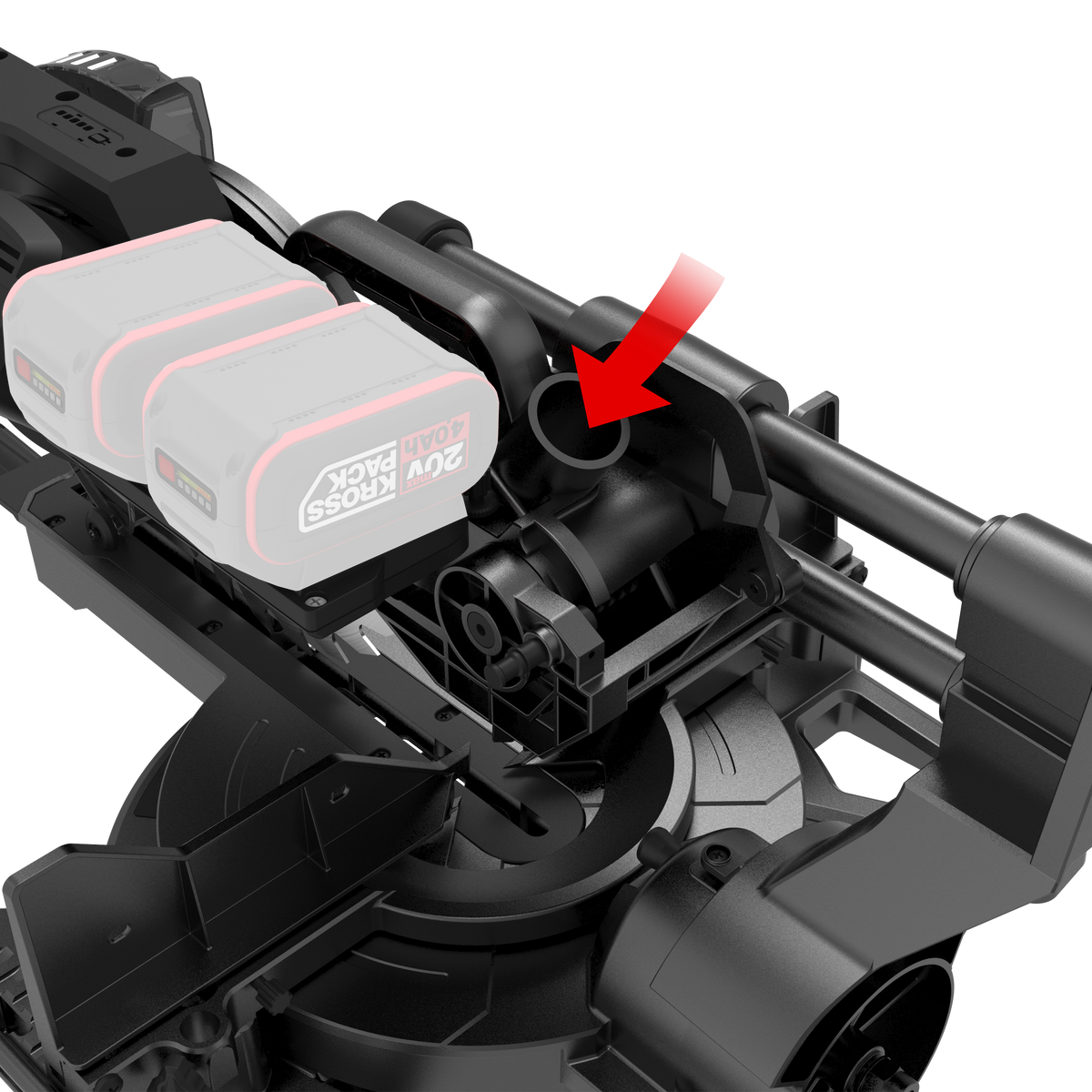 Kress 2×20 V Akku-Kapp- und Gehrungssäge 254 mm (KH483)