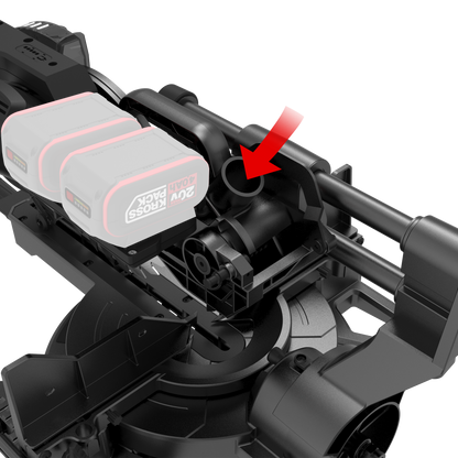 Kress 2×20 V Akku-Kapp- und Gehrungssäge 254 mm (KH483)