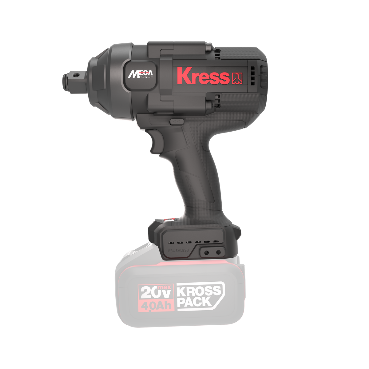 Kress 20 V Akku-Schlagschrauber 1/2" 1.300 Nm (KUB33)