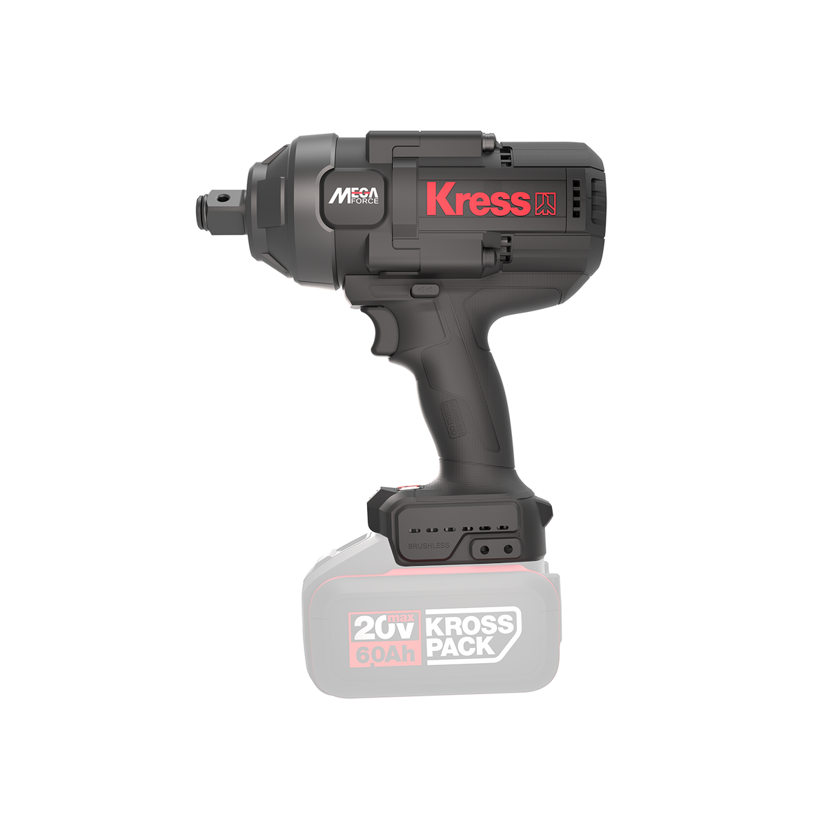 Kress 20 V Akku-Schlagschrauber 3/4" 1.700 Nm (KUB35)