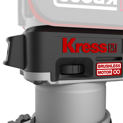 Kress 20 V Akku-Kantenfräse 10.000–30.000 U/min (KUD26)