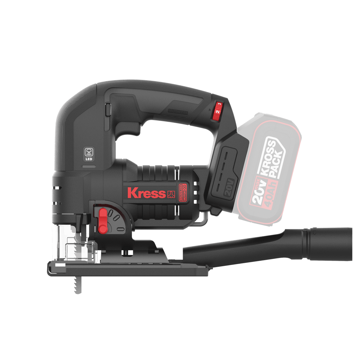Kress 20 V Akku-Stichsäge 135 mm (KUE26)