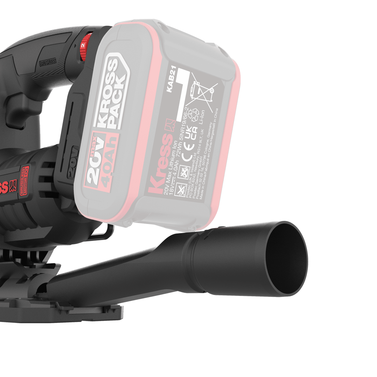 Kress 20 V Akku-Stichsäge 135 mm (KUE26)