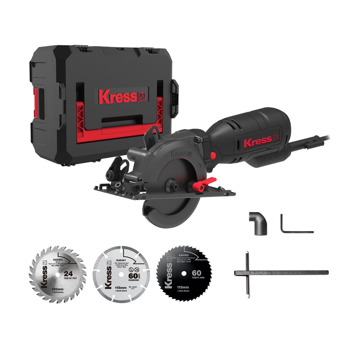 Kress Kompakt-Handkreissäge 120 mm 710 W (KUV12P)