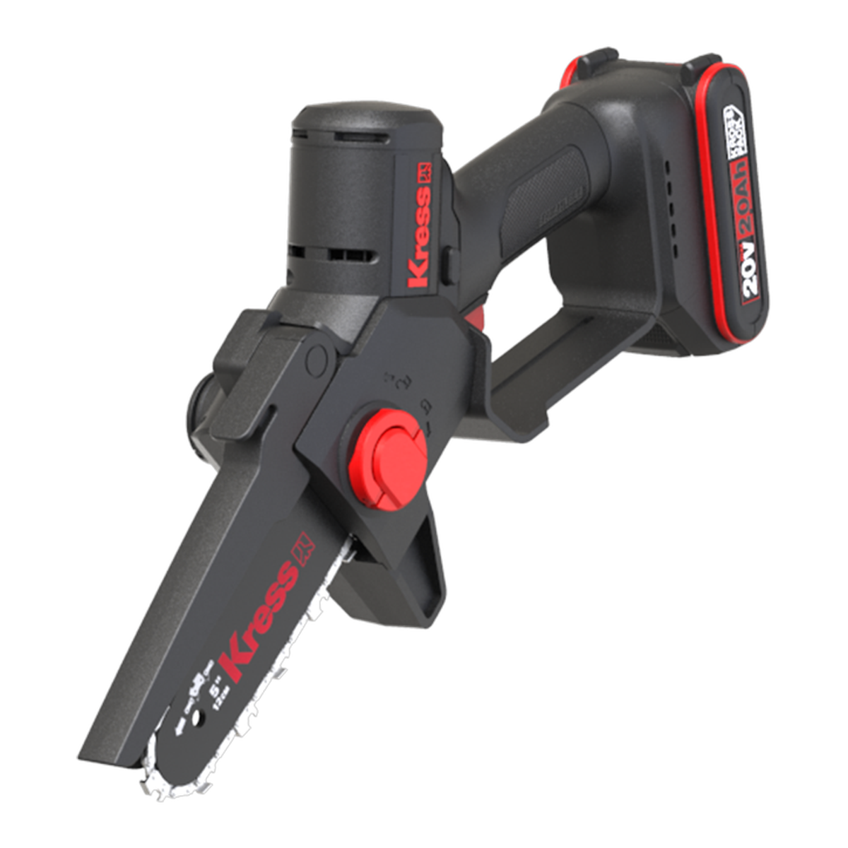 Kress 20 V 12 cm bürstenlose Einhand-Astsäge (KG343E)