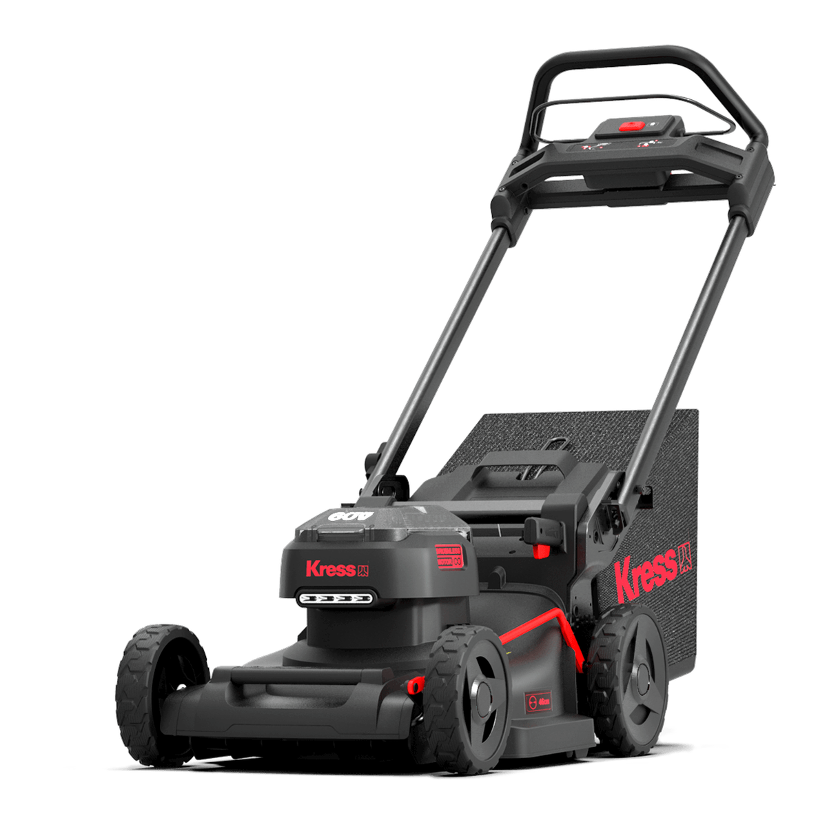 Kress 60 V 46 cm bürstenloser Rasenmäher ohne Antrieb (KG756E)