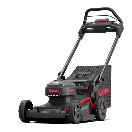 Kress 60 V 46 cm bürstenloser Rasenmäher ohne Antrieb (KG756E)
